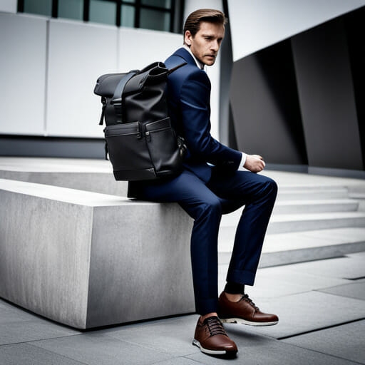 Rugged Elegance Tumi London Roll Top Backpack Review